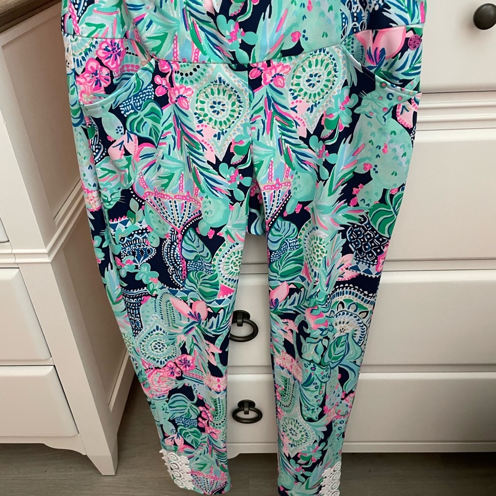 Lilly Pulitzer Luxletic Pants. Sz 12